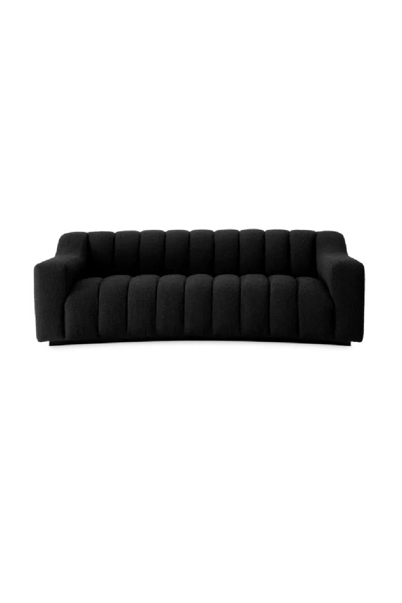 Cream Bouclé Channeled Sofa | Eichholtz Kelly | Oroatrade.com