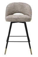 Upholstered Swivel Counter Stool Set (2) | Eichholtz Cliff | Oroatrade.com
