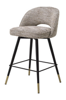 Upholstered Swivel Counter Stool Set (2) | Eichholtz Cliff | Oroatrade.com