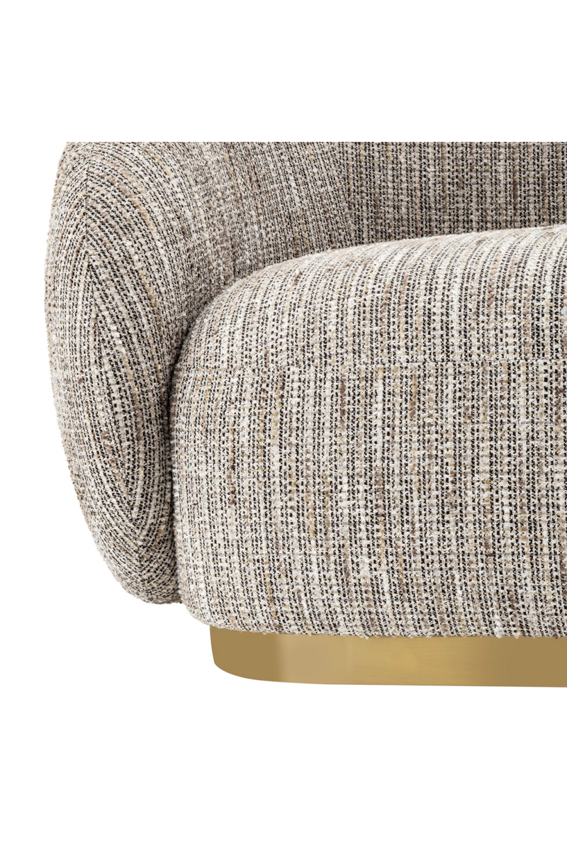 Modern Curved Sofa | Eichholtz Brice | Oroatrade.com