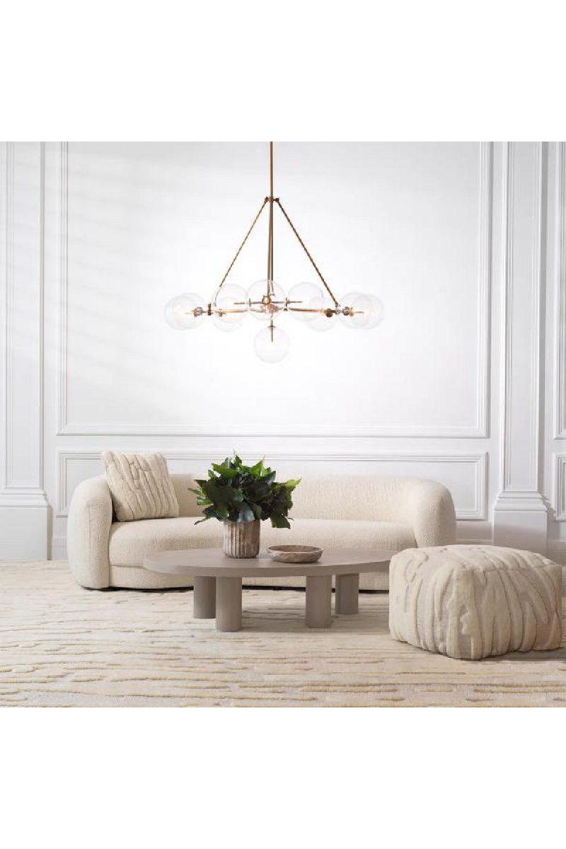 Boucle Curved Sofa | Eichholtz Blaine | Oroatrade.com