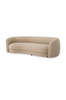 Boucle Curved Sofa | Eichholtz Blaine | Oroatrade.com