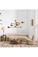 Boucle Curved Sofa | Eichholtz Blaine | Oroatrade.com