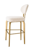 Bouclé Cream Counter Stool | Eichholtz Dorrego | Oroatrade.com