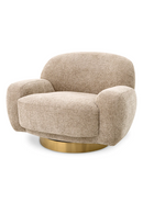 Organic Shape Swivel Lounge Chair | Eichholtz Udine | Oroatrade.com