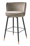 Modern Swivel Counter Stool | Eichholtz Grenada | Oroatrade.com