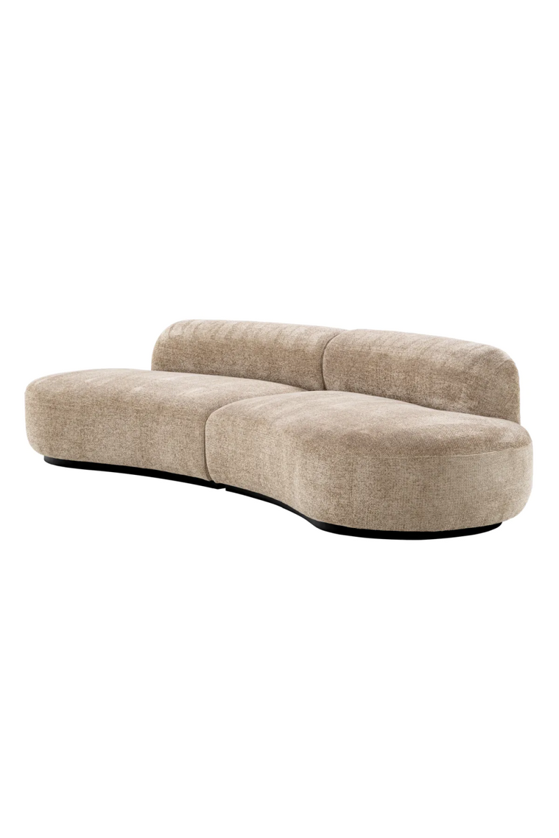 Beige Curved Modern Sofa | Eichholtz Björn | Oroatrade.com