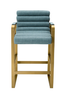 Padded Modern Counter Stool | Eichholtz Olsen | Oroatrade.com