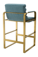 Padded Modern Counter Stool | Eichholtz Olsen | Oroatrade.com