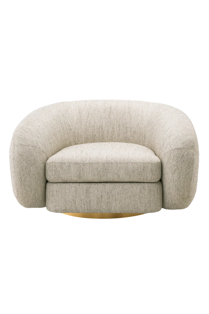 Light Gray Swivel Chair | Eichholtz Cesenza | Oroatrade.com