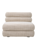  Beige Tiered Modular Sofa | Eichholtz Malaga | Oroatrade.com