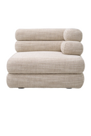  Beige Tiered Modular Sofa | Eichholtz Malaga | Oroatrade.com