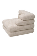  Beige Tiered Modular Sofa | Eichholtz Malaga | Oroatrade.com