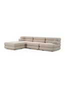  Beige Tiered Modular Sofa | Eichholtz Malaga | Oroatrade.com