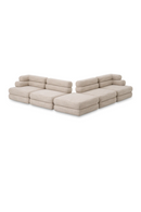  Beige Tiered Modular Sofa | Eichholtz Malaga | Oroatrade.com