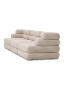  Beige Tiered Modular Sofa | Eichholtz Malaga | Oroatrade.com