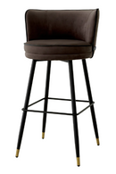 Modern Swivel Bar Stool | Eichholtz Grenada | Oroatrade.com
