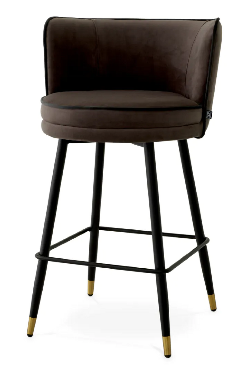 Modern Swivel Counter Stool | Eichholtz Grenada | Oroatrade.com