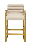 Padded Modern Counter Stool | Eichholtz Olsen | Oroatrade.com