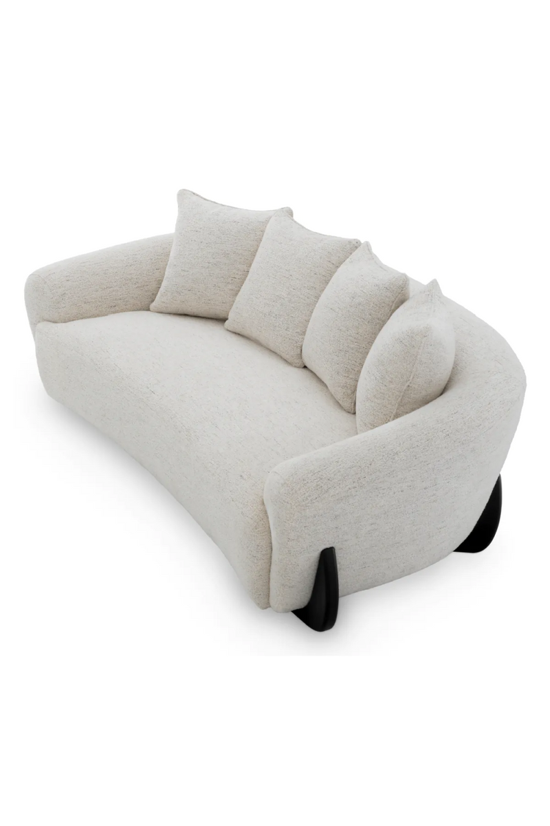 White Curved Sofa | Eichholtz Siderno | Oroatrade.com