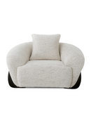 White Curved Lounge Chair | Eichholtz Siderno | Oroatrade.com