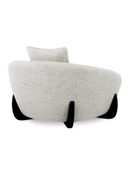 White Curved Lounge Chair | Eichholtz Siderno | Oroatrade.com
