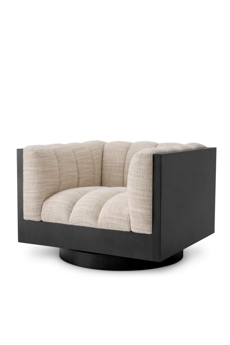 Cream Barrel Swivel Chair | Eichholtz Davide | Oroatrade.com