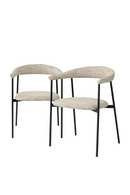 Bouclé Dining Chairs (2) | Eichholtz Julio | Oroatrade.com
