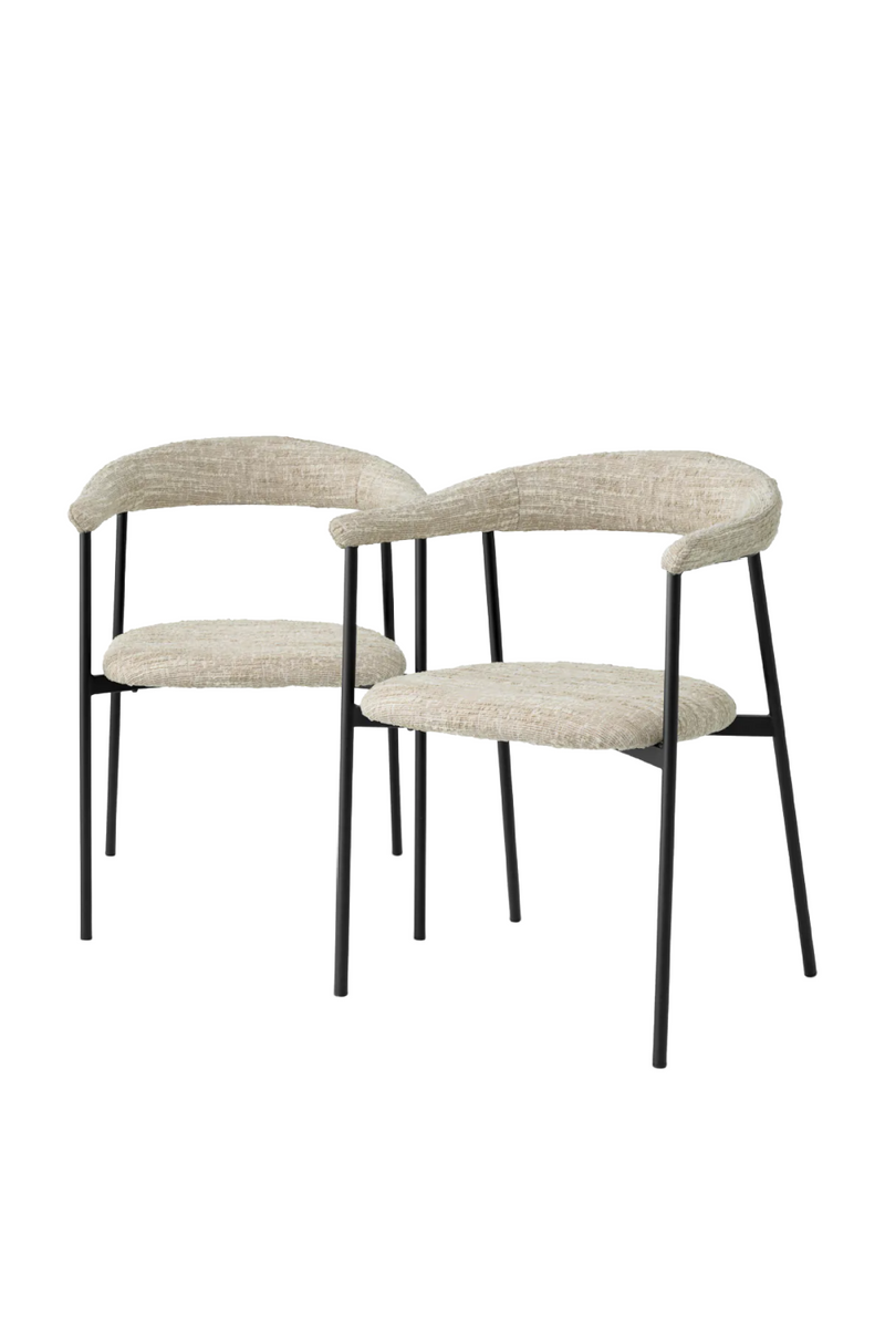 Bouclé Dining Chairs (2) | Eichholtz Julio | Oroatrade.com