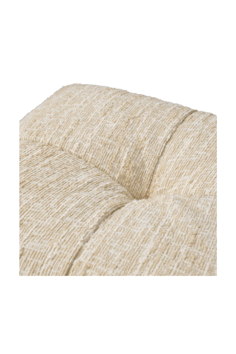 Cream Boucle Tufted Fringe Stool | Eichholtz Dorantes | Oroatrade.com