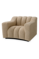 Channel Stitched Lounge Armchair | Eichholtz Kelly | Oroatrade.com