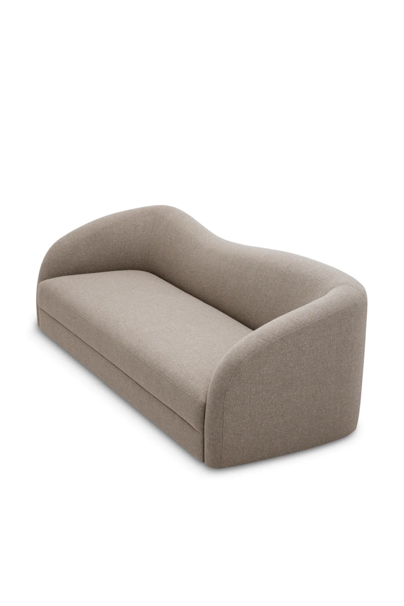 Greige Curved Sofa | Eichholtz Divisadero | Oroatrade.com