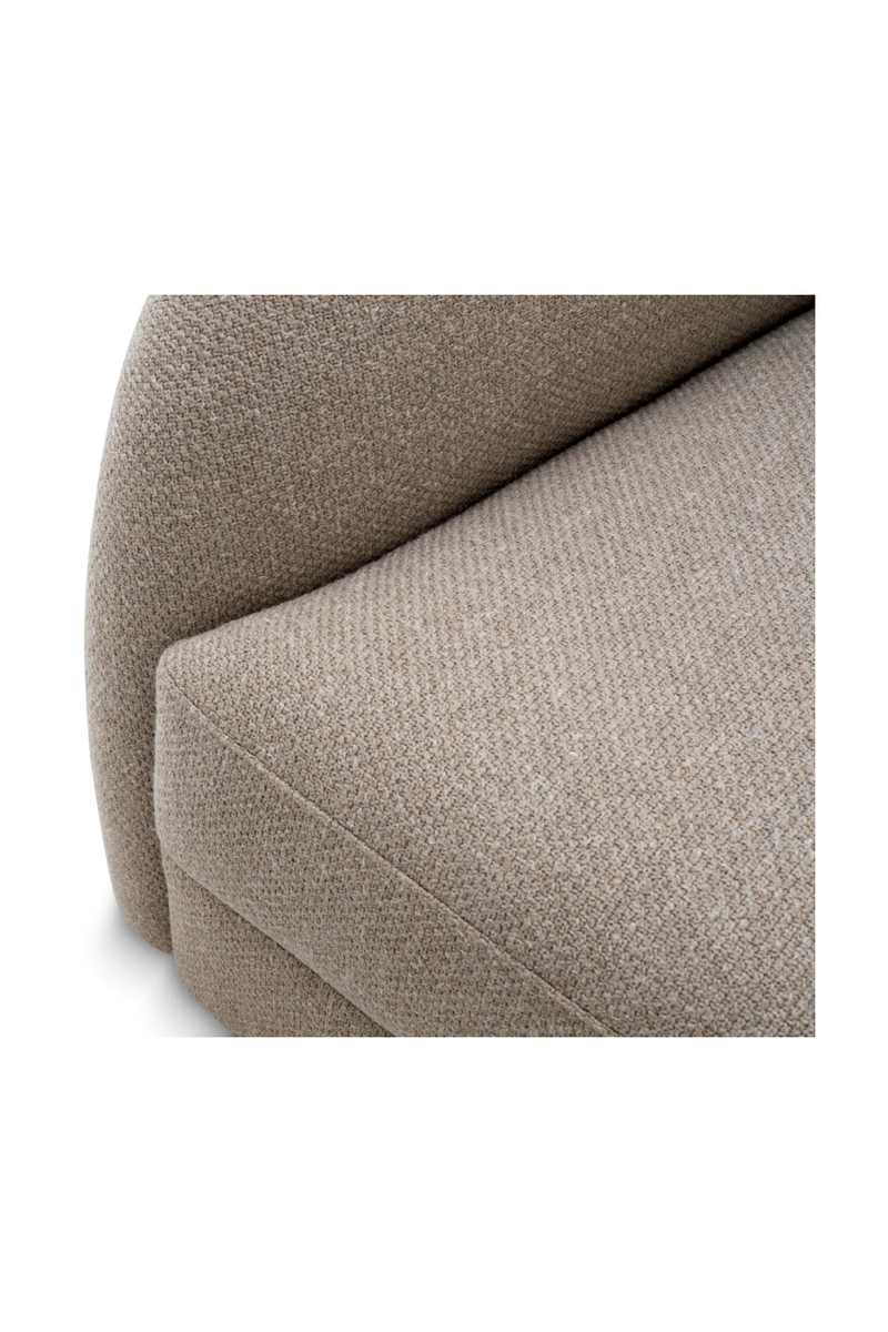 Greige Curved Sofa | Eichholtz Divisadero | Oroatrade.com