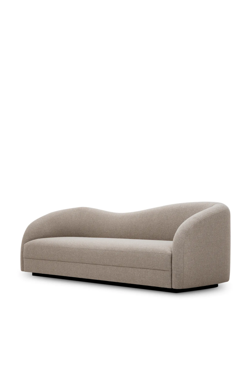 Greige Curved Sofa | Eichholtz Divisadero | Oroatrade.com