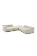 Beige Grid-Tufted Modular Sofa | Eichholtz Hunter | Oroatrade.com