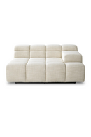 Beige Grid-Tufted Modular Sofa | Eichholtz Hunter | Oroatrade.com