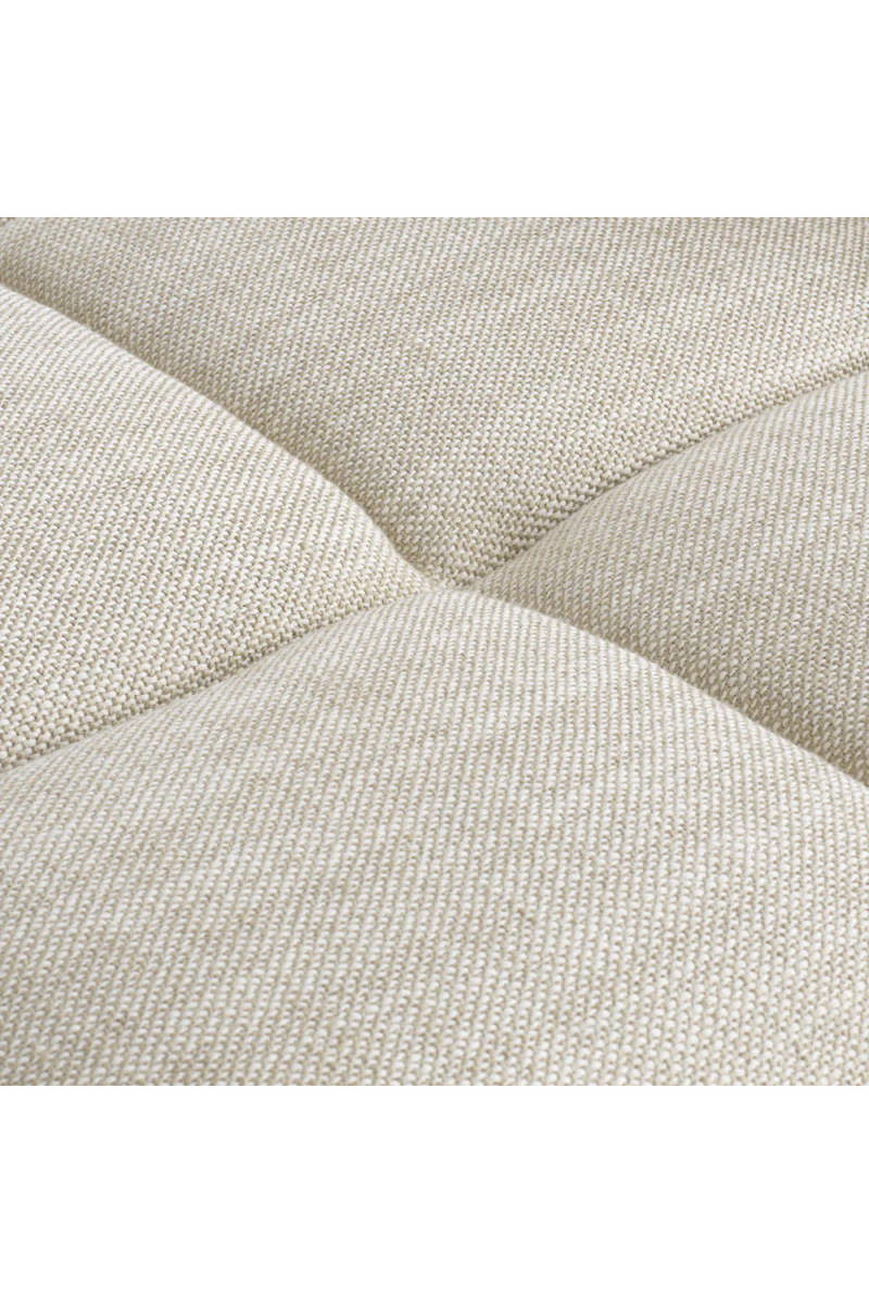 Beige Grid-Tufted Modular Sofa | Eichholtz Hunter | Oroatrade.com