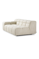 Beige Grid-Tufted Modular Sofa | Eichholtz Hunter | Oroatrade.com