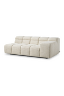 Beige Grid-Tufted Modular Sofa | Eichholtz Hunter | Oroatrade.com