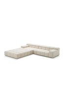 Beige Grid-Tufted Modular Sofa | Eichholtz Hunter | Oroatrade.com