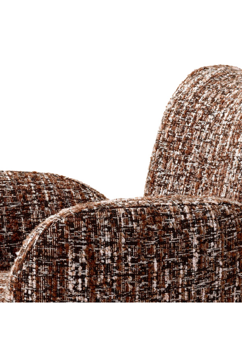 Red Bouclé Accent Chair | Eichholtz Merida | Oroatrade.com