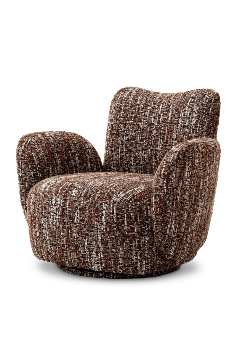 Red Bouclé Accent Chair | Eichholtz Merida | Oroatrade.com