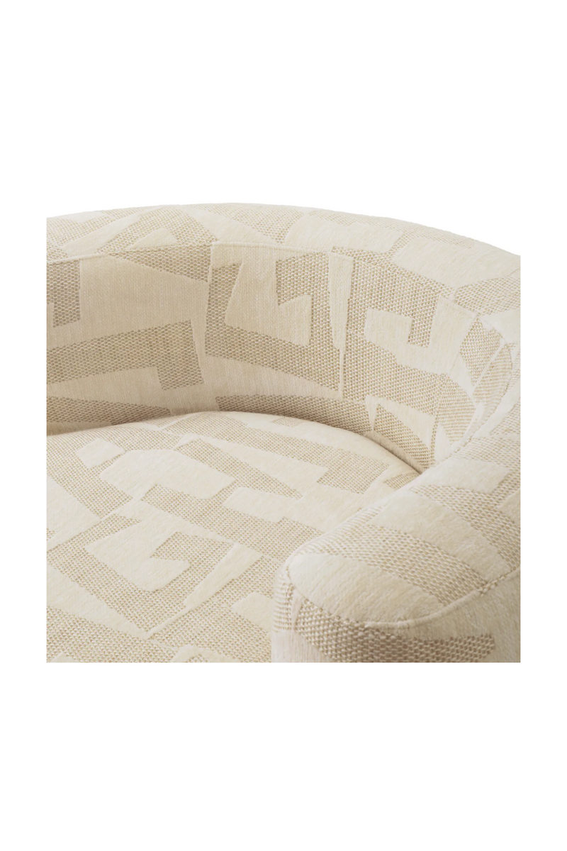 Geometric Pattern Curved Sofa | Eichholtz Julita | Oroatrade.com