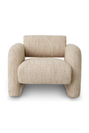 Cream Boucle Lounge Chair | Eichholtz Vesper | Oroatrade.com