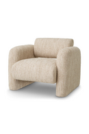 Cream Boucle Lounge Chair | Eichholtz Vesper | Oroatrade.com