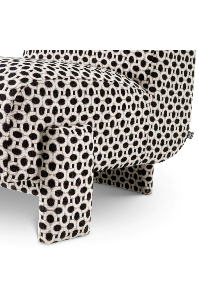 Sunbeam Black Upholstered Accent Chair | Eichholtz Rockdale | Oroatrade.com