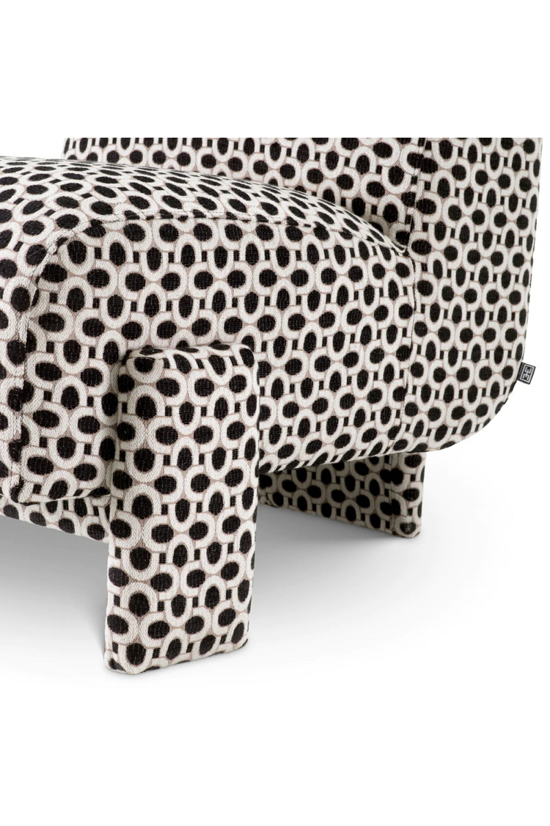 Sunbeam Black Upholstered Accent Chair | Eichholtz Rockdale  | Oroatrade.com