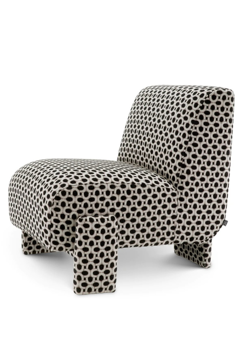 Sunbeam Black Upholstered Accent Chair | Eichholtz Rockdale | Oroatrade.com