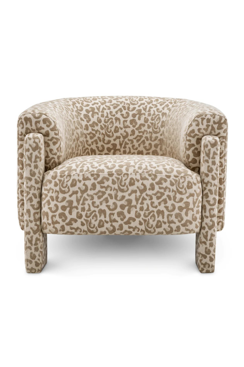 Beige Leopard Accent Chair | Eichholtz Hazelwood | Oroatrade.com