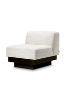 White Armless Lounge Chair | Eichholtz Bastion | Oroatrade.com